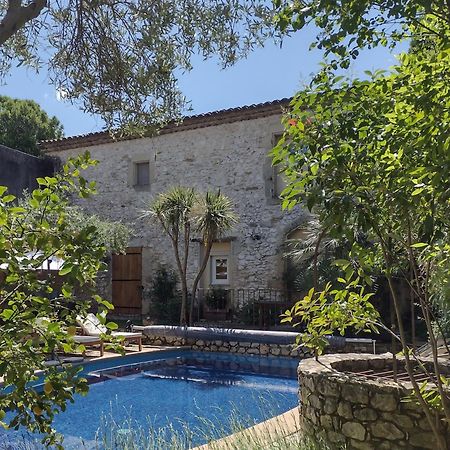 La Maison Des Autres, Piscine Chauffee, Chambres D'Hotes Proches Uzes, Nimes, Pont Du Gard Saint-Genies-de-Malgoires Exterior photo